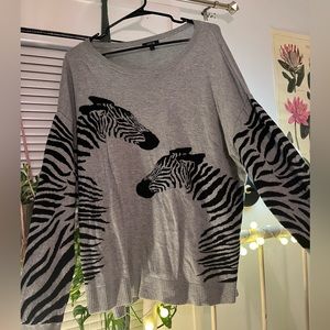 Apt 9 Zebra Sweater 🦓